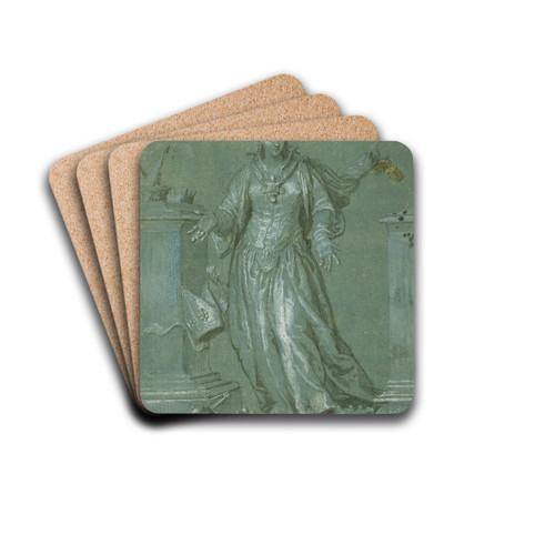 Allegory of 'Benifico' by Paolo Veronese Drink Coasters - set of 4 Allegory of 'Benifico' by Paolo Veronese Drink Coasters - set of 4