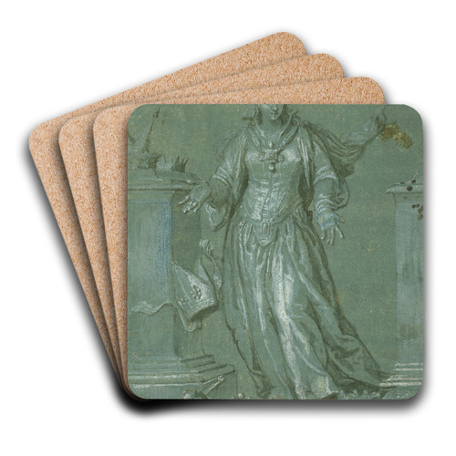 Allegory of 'Benifico' by Paolo Veronese Art Drink Coaster set Allegory of 'Benifico' by Paolo Veronese Art Drink Coaster set