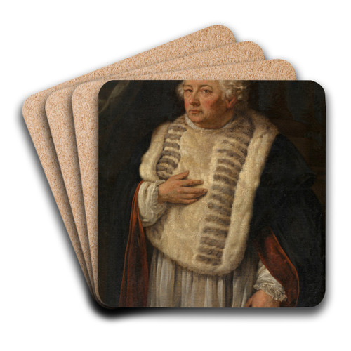 The Antwerp Canon Antoon de Vries by Willem Jacob Herreyns Art Drink Coaster set