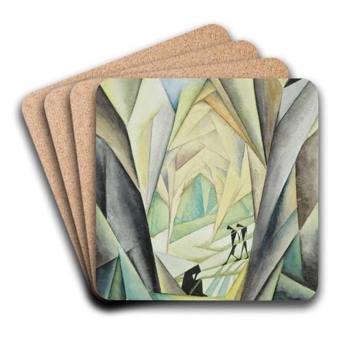 Kompozycja by Jerzy Hulewicz Art Drink Coaster set