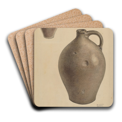 Jug by Frank Fumagalli Art Drink Coaster set