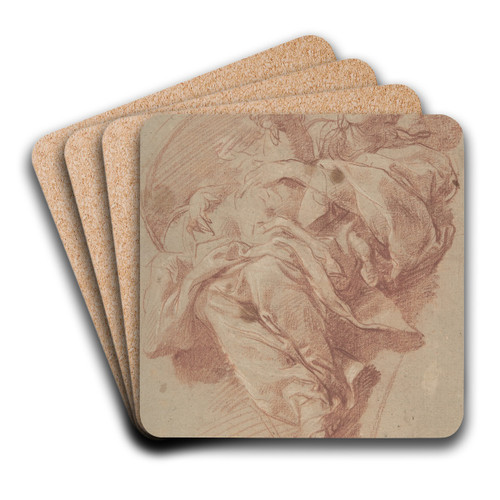 Allegorical Figure of Purity with a Unicorn by Baldassarre Franceschini Art Drink Coaster set Allegorical Figure of Purity with a Unicorn by Baldassarre Franceschini Art Drink Coaster set