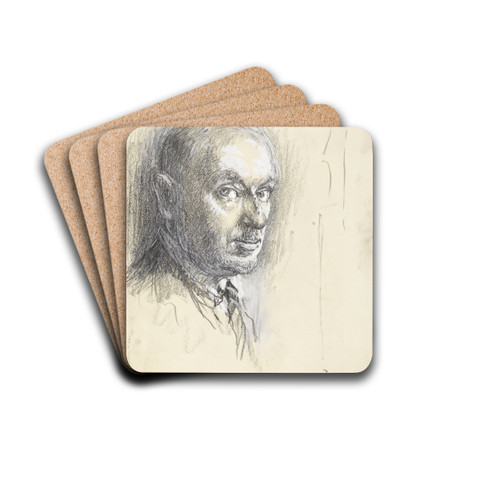 Zelfportret by Marius Bauer Drink Coasters - set of 4