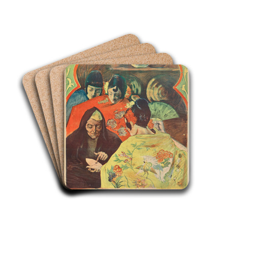 Exposition 1900 by Alexandre Lunois Drink Coasters - set of 4 Exposition 1900 by Alexandre Lunois Drink Coasters - set of 4