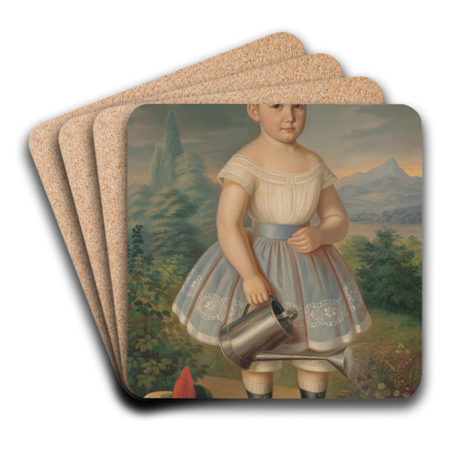 Portrait of Berco Lokansk by Peter Michal Boh Art Drink Coaster set Portrait of Berco Lokansk by Peter Michal Boh Art Drink Coaster set