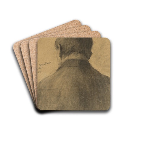 tdia mua zo zadu by Elemr Halsz-Hradil Drink Coasters - set of 4 tdia mua zo zadu by Elemr Halsz-Hradil Drink Coasters - set of 4