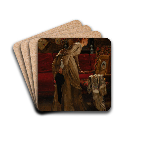A possible purchase by Louis Charles Verwee Drink Coasters - set of 4