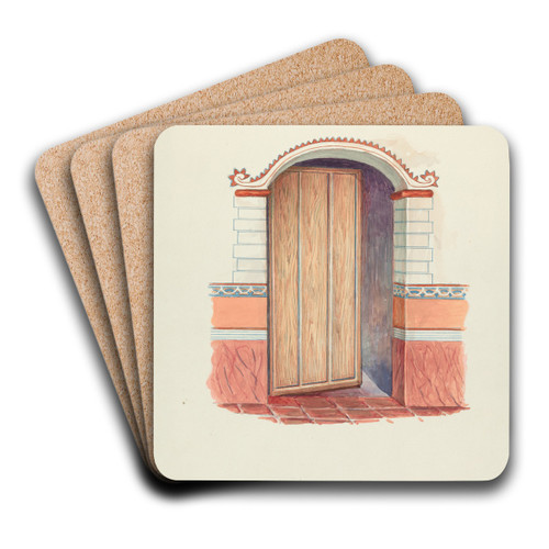 Wall Painting by Robert W.R. Taylor Art Drink Coaster set