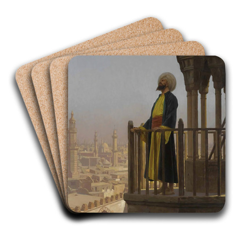 Le Muezzin by Jean-Lon Grme Art Drink Coaster set