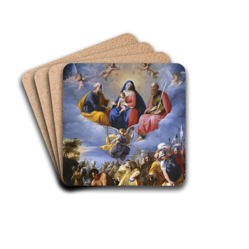 Martyrdom of Saint Margaret by Giuseppe Cesari Drink Coasters - set of 4