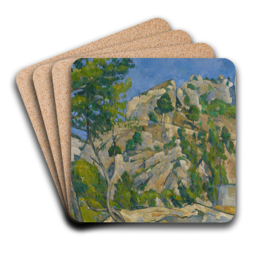 Bottom of the Ravine by Paul Czanne Art Drink Coaster set
