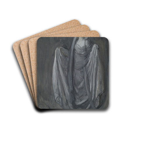 Study for Blanchefleur by Edwin Austin Abbey Drink Coasters - set of 4