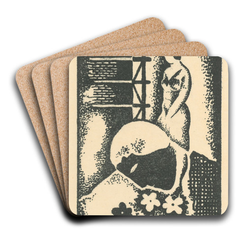 Jaro by Mikul Galanda Art Drink Coaster set Jaro by Mikul Galanda Art Drink Coaster set