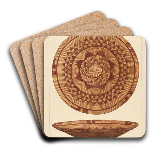 Basket by Gordena Jackson Art Drink Coaster set
