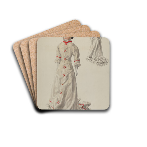 Doll by Stanley Mazur Drink Coasters - set of 4