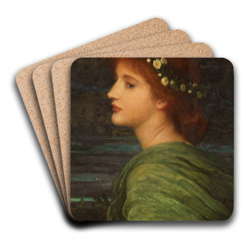 Stella by Frank Dicksee Art Drink Coaster set