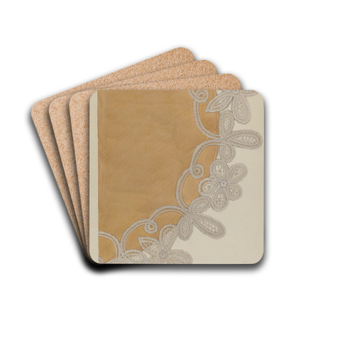 Lace by Gordena Jackson Drink Coasters - set of 4