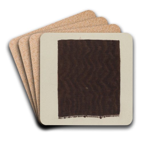 Shaker Textile by Elizabeth Moutal Art Drink Coaster set