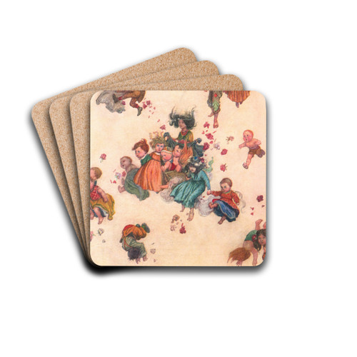 Frontispiece by William Heath Robinson Drink Coasters - set of 4