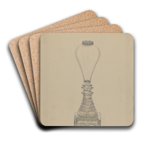 Lamp by John Dana Art Drink Coaster set