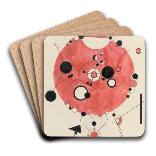 Untitled by Francis Picabia Art Drink Coaster set