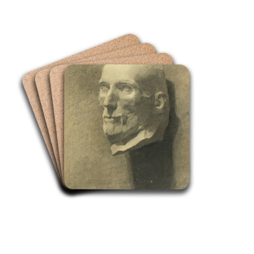 Miehen p by Magnus Enckell Drink Coasters - set of 4