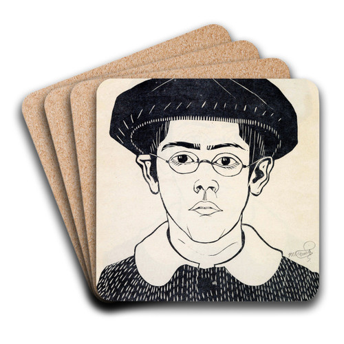 Mijn zoon (Jaap Jessurun de Mesquita) by Samuel Jessurun de Mesquita Art Drink Coaster set Mijn zoon (Jaap Jessurun de Mesquita) by Samuel Jessurun de Mesquita Art Drink Coaster set