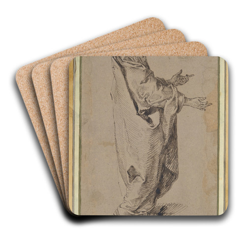 Study for a Standing VirginMary by Jacob de Gheyn II Art Drink Coaster set Study for a Standing VirginMary by Jacob de Gheyn II Art Drink Coaster set