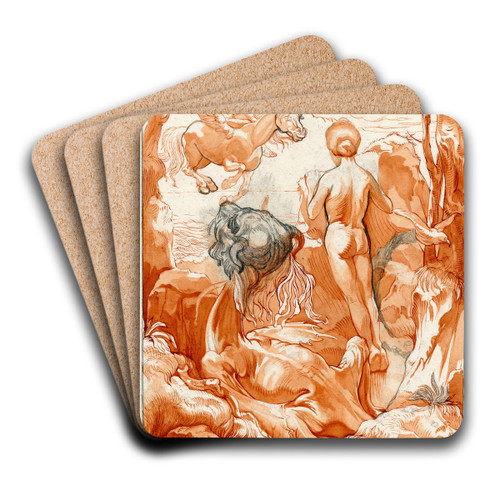 Andromeda by Johannes Josephus Aarts Art Drink Coaster set