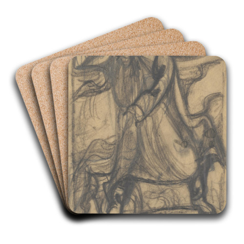 Study for the Cover of J. Jnok I. by Jn Novk Art Drink Coaster set Study for the Cover of J. Jnok I. by Jn Novk Art Drink Coaster set