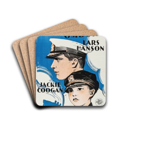 Buttons by Eric Rohman Drink Coasters - set of 4 Buttons by Eric Rohman Drink Coasters - set of 4
