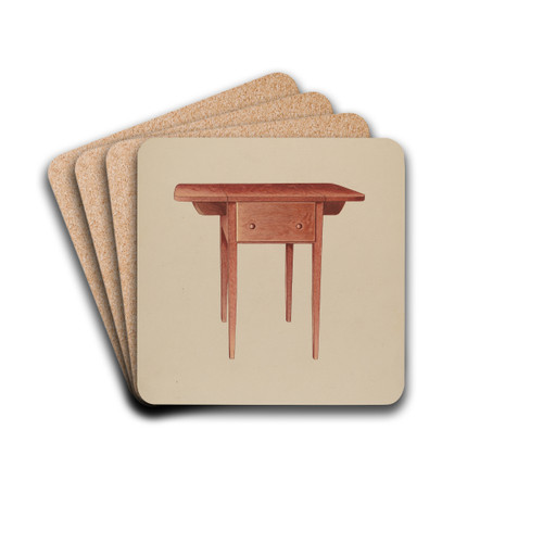 Occasional Table by Albert Ryder Drink Coasters - set of 4 Occasional Table by Albert Ryder Drink Coasters - set of 4