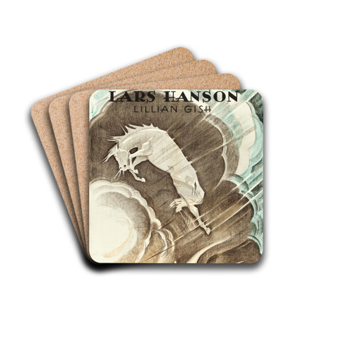 The Wind by Eric Rohman Drink Coasters - set of 4 The Wind by Eric Rohman Drink Coasters - set of 4