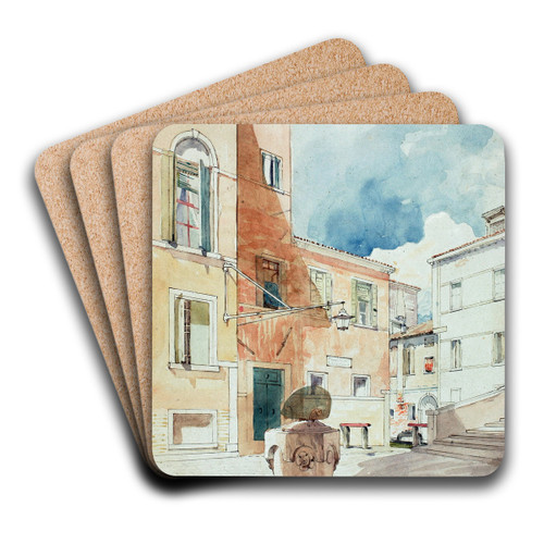 Venice by Miner Kilbourne Kellogg Art Drink Coaster set Venice by Miner Kilbourne Kellogg Art Drink Coaster set