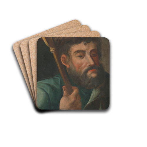 Saint John by Jan Fignowski Drink Coasters - set of 4