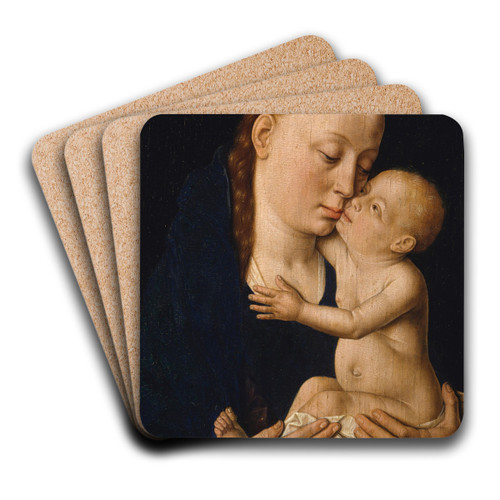 Virgin and Child by Dieric Bouts Art Drink Coaster set