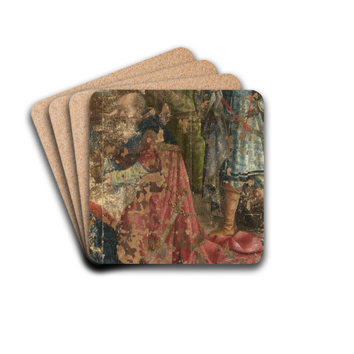 The Adoration of the Magi by Bernard van Orley Drink Coasters - set of 4