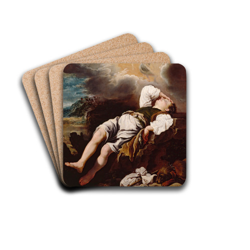 Jacob's Dream by Domenico Fetti Drink Coasters - set of 4