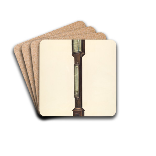 Barometer by William Spiecker Drink Coasters - set of 4