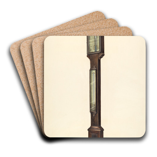 Barometer by William Spiecker Art Drink Coaster set