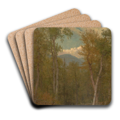 Landscape by Worthington Whittredge Art Drink Coaster set