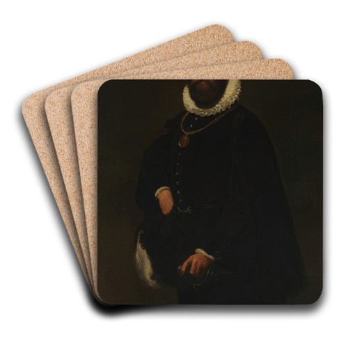 Worthington Whittredge by Emanuel Gottlieb Leutze Art Drink Coaster set