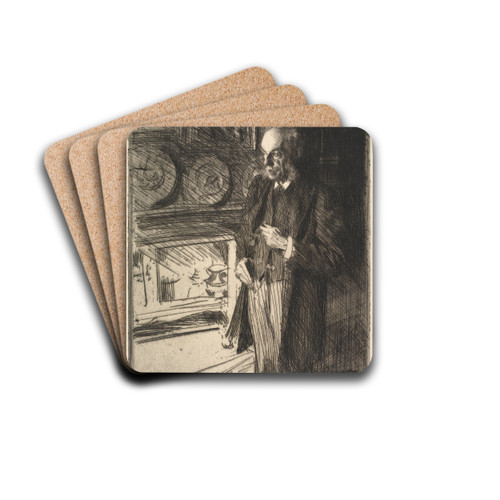 Herny Marquand by Anders Zorn Drink Coasters - set of 4