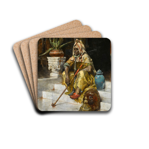 The Guard by Charles Wilda Drink Coasters - set of 4 The Guard by Charles Wilda Drink Coasters - set of 4