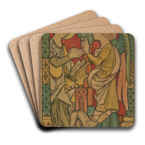 Zwiastowanie by Stanisaw Wyspiaski Art Drink Coaster set