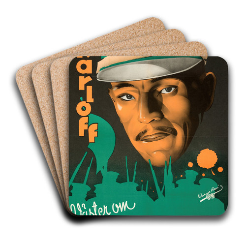 West of Shanghai by Eric Rohman Art Drink Coaster set West of Shanghai by Eric Rohman Art Drink Coaster set