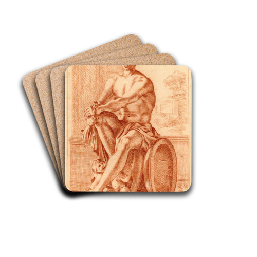 De Ares Ludovisi by Cornelis Pronk Drink Coasters - set of 4