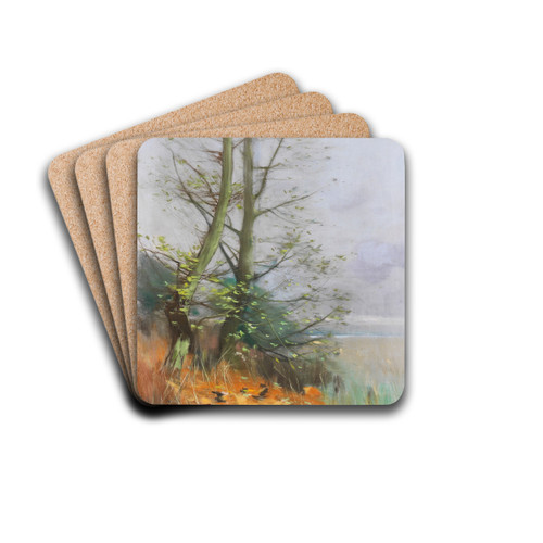 Herbst by Karl Hagemeister Drink Coasters - set of 4