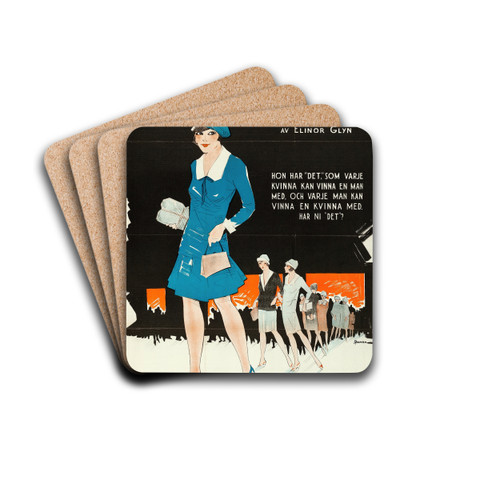 It by Eric Rohman Drink Coasters - set of 4 It by Eric Rohman Drink Coasters - set of 4