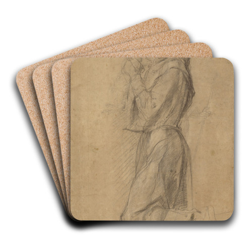Saint Francis by Pontormo (Jacopo Carucci) Art Drink Coaster set